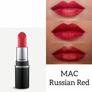 NIB MAC Matte Lipstick in Russian Red C67